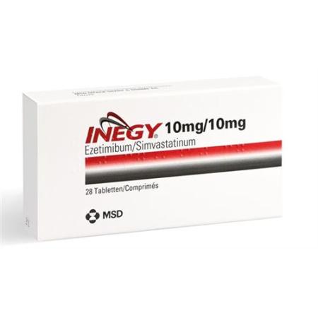 Inegy Tabl 10/10 mg 28 pcs - PrimeCare Global