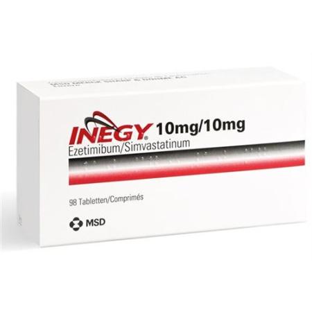 Inegy Tabl 10/10 mg 98 pcs - PrimeCare Global