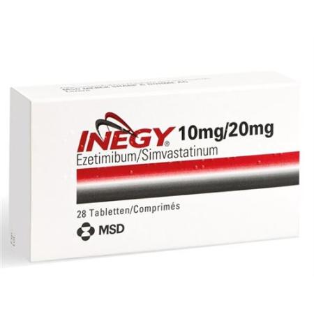 Inegy Tabl 10/20 mg 28 pcs - PrimeCare Global