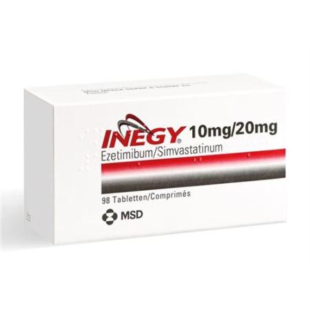 Inegy Tabl 10/20 mg 98 pcs - PrimeCare Global