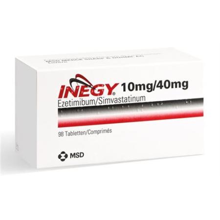 Inegy Tabl 10/40 mg 98 pcs - PrimeCare Global
