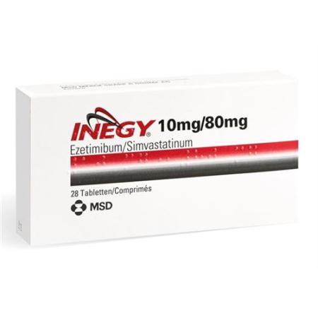 Inegy Tabl 10/80 mg 28 pcs - PrimeCare Global