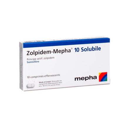 Zolpidem Mepha 10 mg 10 Brausetablets - PrimeCare Global