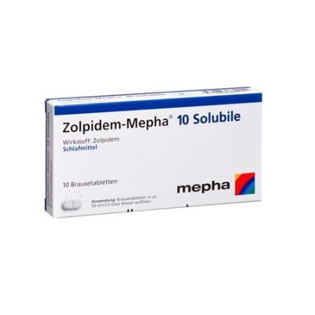 Zolpidem Mepha 10 mg 30 Brausetablets - PrimeCare Global