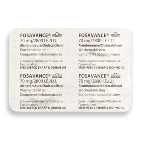 Fosavance weekly tablets 70/2800 12 pcs - PrimeCare Global
