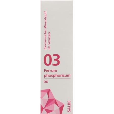 PHYTOMED SCH&Uuml;SSLER Nr3 Ferrum phosphoricum ointment D 6 500 g - PrimeCare Global