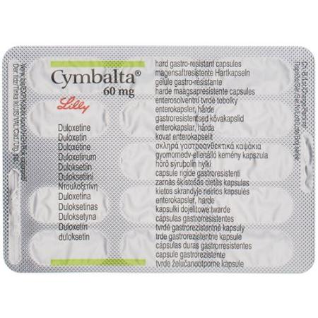 Cymbalta Kaps 60 mg 84 pcs - PrimeCare Global