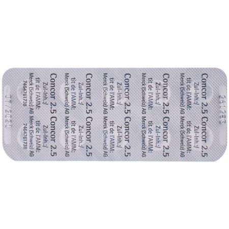 Concor Filmtablet 2.5 mg 100 pcs - PrimeCare Global