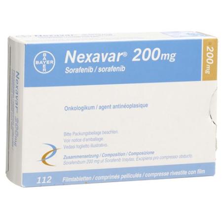 Nexavar film tablets 200 mg 112 pcs - PrimeCare Global