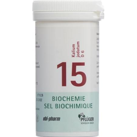 PFLUEGER SCH&Uuml;SSLER Nr15 Cal iodine Tabl D 6 100 g - PrimeCare Global