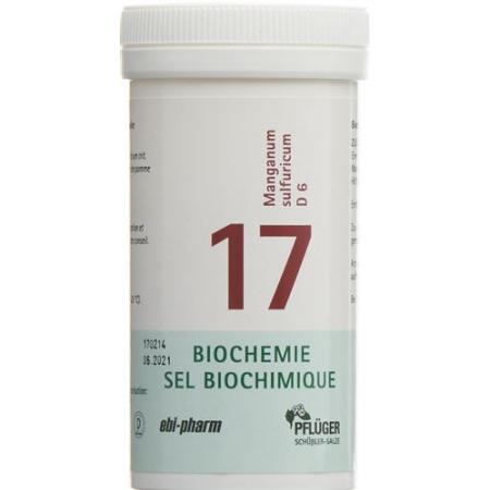 Pfluger Schuessler Nr17 Manganum sulfuricum Tabl D 6 100 g - PrimeCare Global