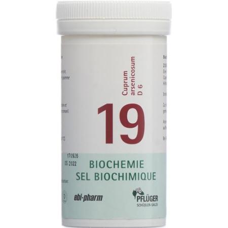 PFLUEGER SCH&Uuml;SSLER No. 19 Cuprum arsenic Tabl D 6 100 g - PrimeCare Global