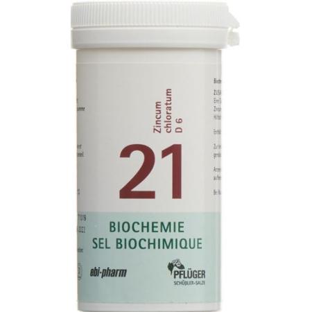 Pfluger Schuessler No. 21 Zincum chloratum Tabl D 6 100 g - PrimeCare Global