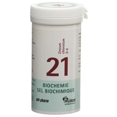 Pfluger Schuessler No. 21 Zincum chloratum Tabl D 6 100 g - PrimeCare Global