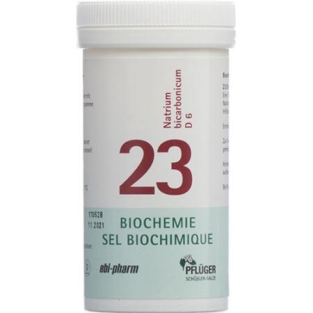 PFLUEGER SCH&Uuml;SSLER Nr 23 Natr bicarb Tabl D 6 100 g - PrimeCare Global