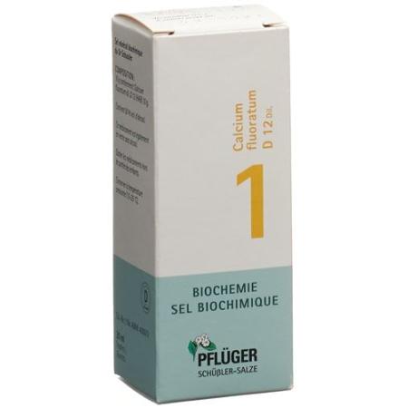 PFLUEGER SCH&Uuml;SSLER Nr 1 Calc fluor drops D12 30 ml - PrimeCare Global