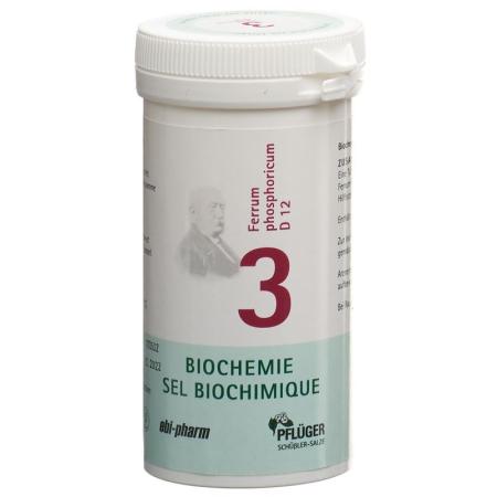 Pflueger Schussler Nr. 3 Ferr Phos в таблетках, D 12 25г - PrimeCare Global