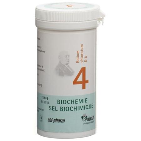 PFLUEGER SCH&Uuml;SSLER Nr4 Kalchlor Tabl D 6 100 g - PrimeCare Global