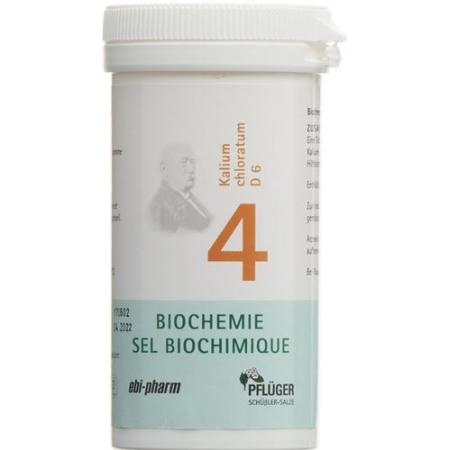 PFLUEGER SCH&Uuml;SSLER Nr4 Kalchlor Tabl D 6 100 g - PrimeCare Global