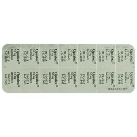 Cipralex Filmtablet 10 mg 5 x 10 pcs - PrimeCare Global