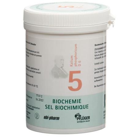 PFLUEGER SCH&Uuml;SSLER Nr5 Kal phos Tabl D 6 250 g - PrimeCare Global