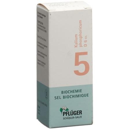 PFLUEGER SCH&Uuml;SSLER Nr5 Kal phos drops D 6 30 ml - PrimeCare Global
