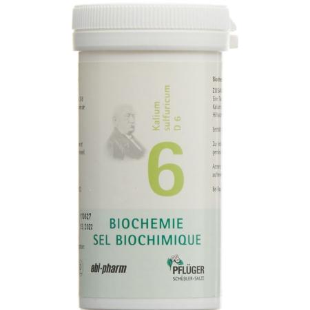 Pflueger Schussler Nr. 6 Kal Sulf в таблетках, D 6 25г - PrimeCare Global