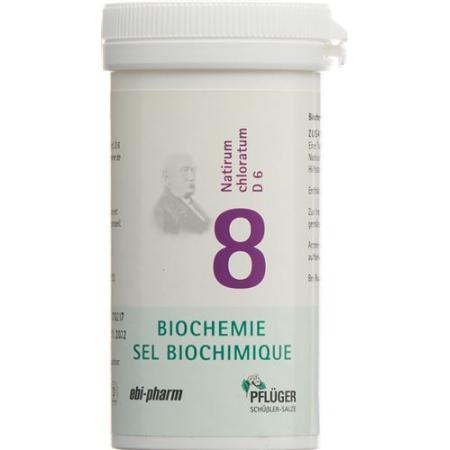 Pfluger Schuessler No. 8 sodium chloratum Tabl D 6 Ds 100 g - PrimeCare Global
