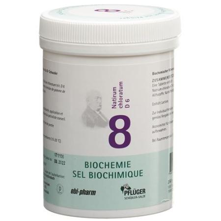 Pfluger Schuessler No. 8 sodium chloratum Tabl D 6 Ds 250 g - PrimeCare Global