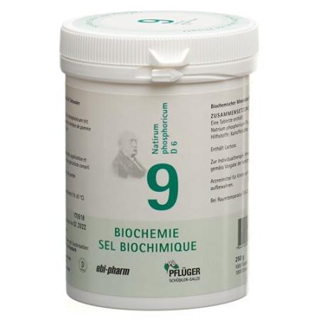PFLUEGER SCH&Uuml;SSLER Nr9 Natr phos Tabl D 6 250 g - PrimeCare Global