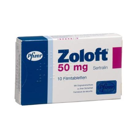 Zoloft Filmtablet 50 mg 10 pcs - PrimeCare Global