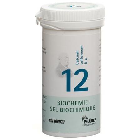 Pflueger Schussler Nr. 12 Calc Sulf в таблетках, D 6 25г - PrimeCare Global