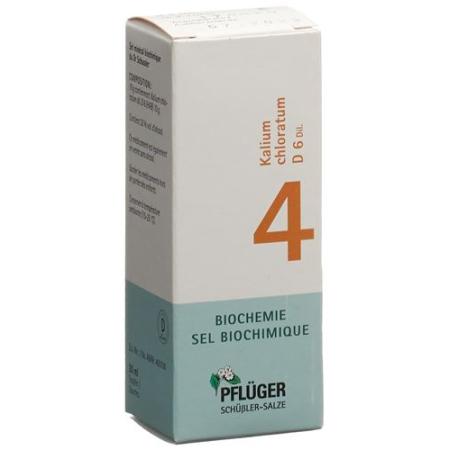 PFLUEGER SCH&Uuml;SSLER Nr4 Kalchlor drops D 6 30 ml - PrimeCare Global