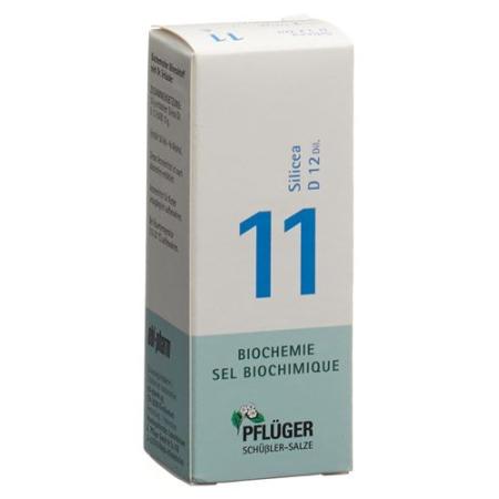 PFLUEGER SCH&Uuml;SSLER Nr11 Silicea Drops D 12 30 ml - PrimeCare Global