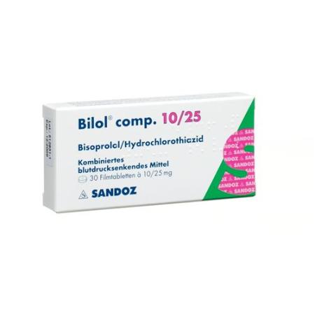 Bilol comp Filmtablet 10/25 mg 100 pcs - PrimeCare Global