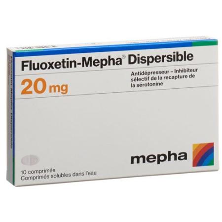 Fluoxetine-Mepha Dispersible Tabl 20 mg 100 pcs - PrimeCare Global