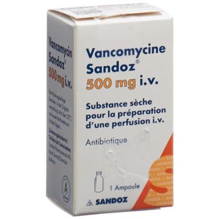 Vancomycin Sandoz dry sub 500 mg i.v. pierce - PrimeCare Global