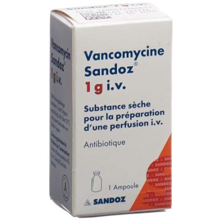 Vancomycin Sandoz dry sub 1 g i.v. pierce - PrimeCare Global