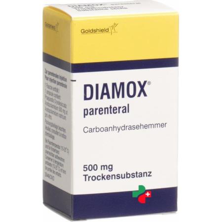 Diamox dry sub 500 mg parenteral Durchstf - PrimeCare Global