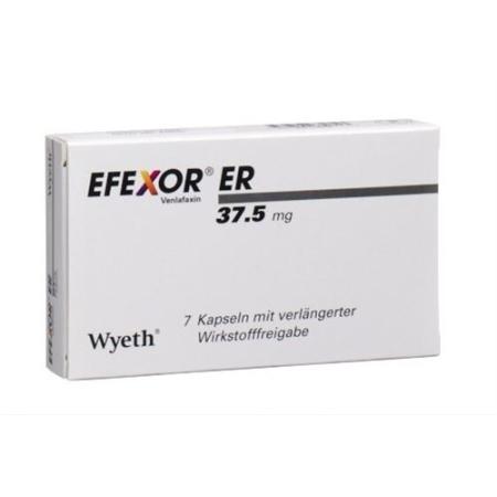 Efexor ER Kaps 37.5 mg with extended release 7 pcs - PrimeCare Global