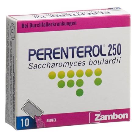 Perenterol Plv 250 mg 10 bags 20 pcs - PrimeCare Global