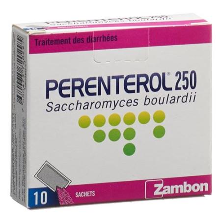 Perenterol Plv 250 mg 10 bags 20 pcs - PrimeCare Global