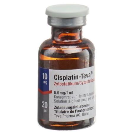 Cisplatin Teva Inf Conc 10 mg/20ml perf 20 ml - PrimeCare Global