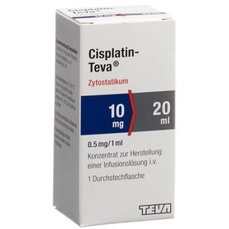 Cisplatin Teva Inf Conc 10 mg/20ml perf 20 ml - PrimeCare Global