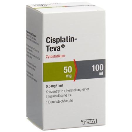 Cisplatin Teva Inf Conc 50mg/100ml perf 100ml - PrimeCare Global