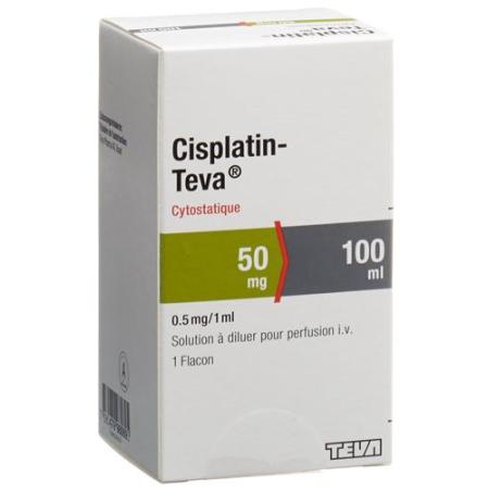 Cisplatin Teva Inf Conc 50mg/100ml perf 100ml - PrimeCare Global