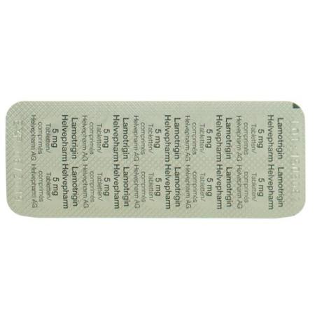 Lamotrigin Helvepharm  5mg 50 Disp Tabletten - PrimeCare Global