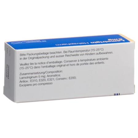 Lamotrigin Helvepharm  5mg 50 Disp Tabletten - PrimeCare Global