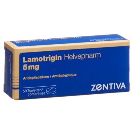 Lamotrigin Helvepharm  5mg 50 Disp Tabletten - PrimeCare Global