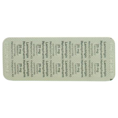 Lamotrigin Helvepharm 25 mg 50 tablets - PrimeCare Global